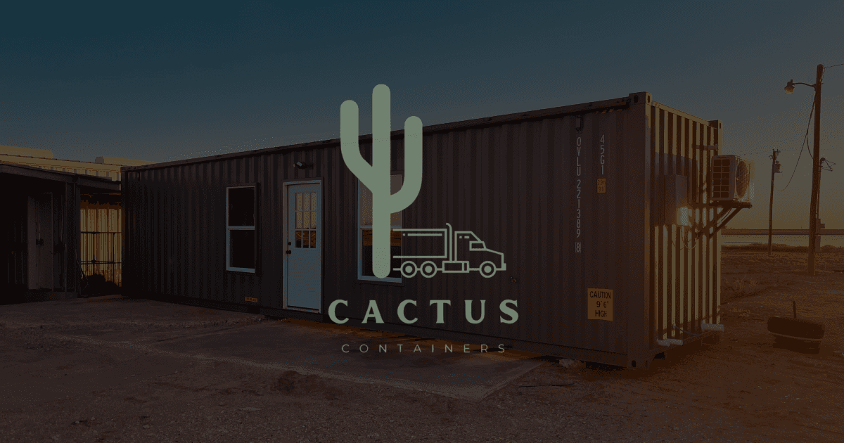 Shipping Containers for Sale & Rent in Decatur & Amarillo, TX | Cactus ...