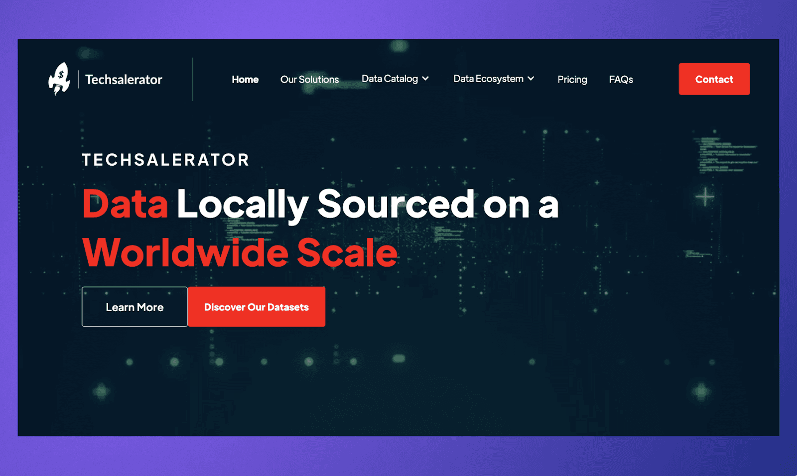 Techsalerator Homepage