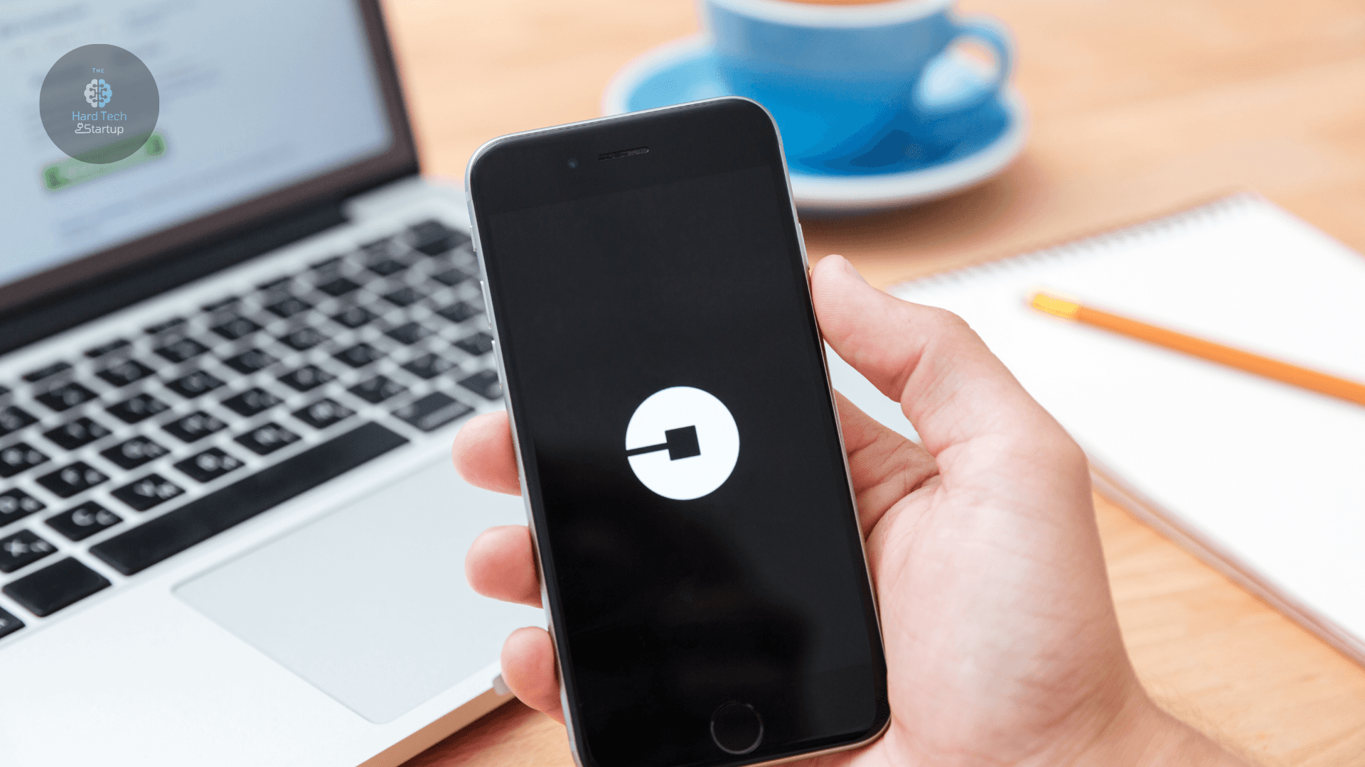 Uber app opened on a phone | ajinkyabhat.