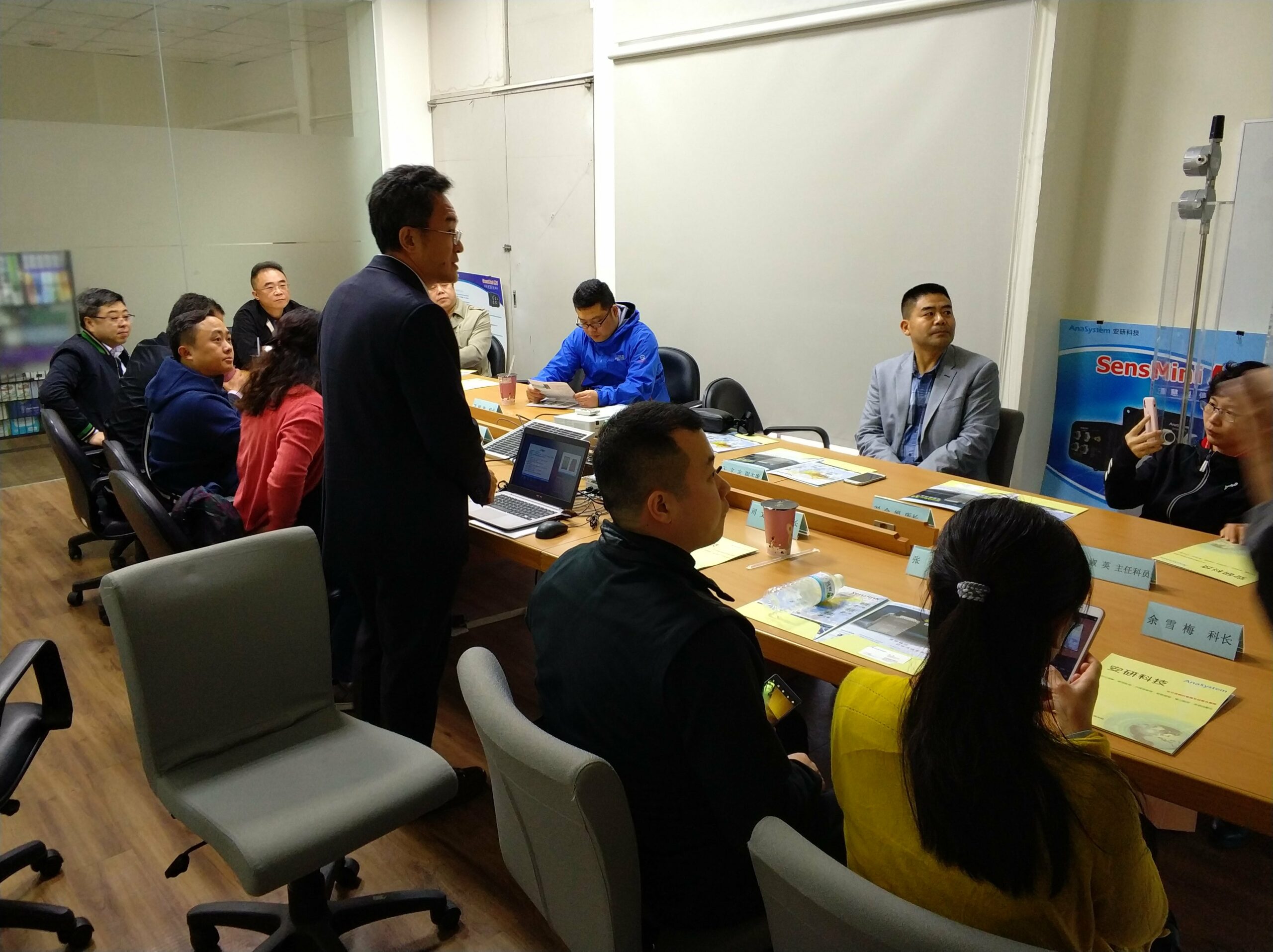 交流運用物聯網進行生產環境感知監測之​技術