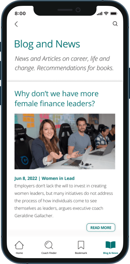 HiFi Prototyp Coachfinder MockUp iPhone