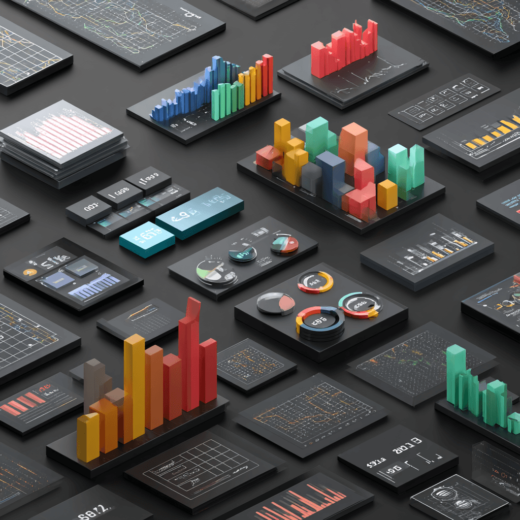 A dashboard with charts and performance metrics, representing data analysis and business insights.