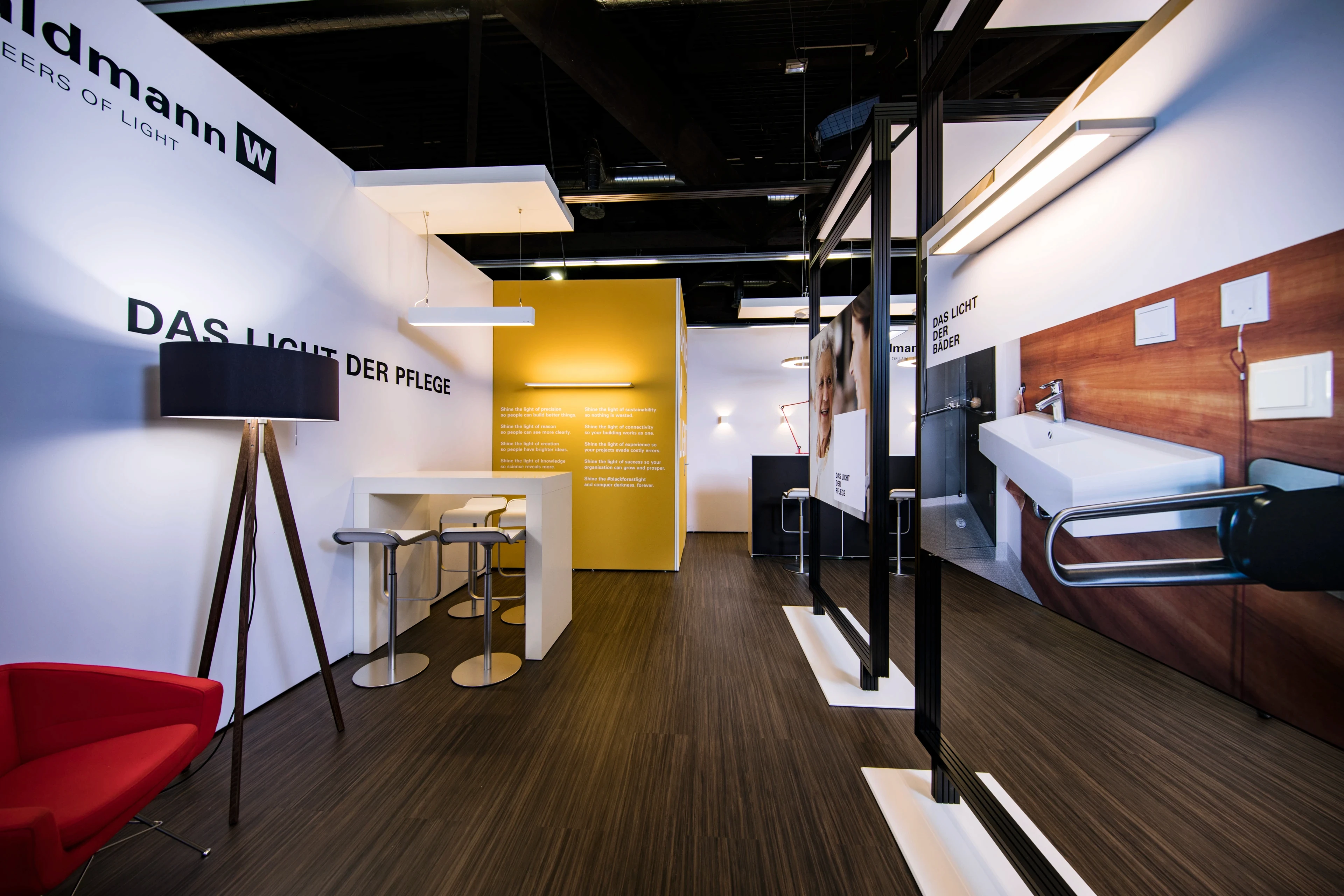 Vorderansicht des RS Technik Stand