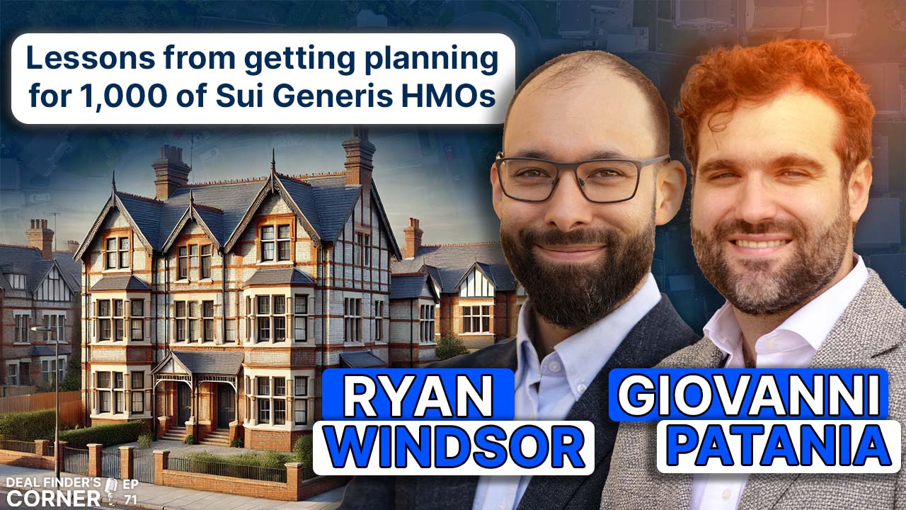 Lessons from getting planning for 1000s of Sui Generis H.M.Os with Giovanni Patania