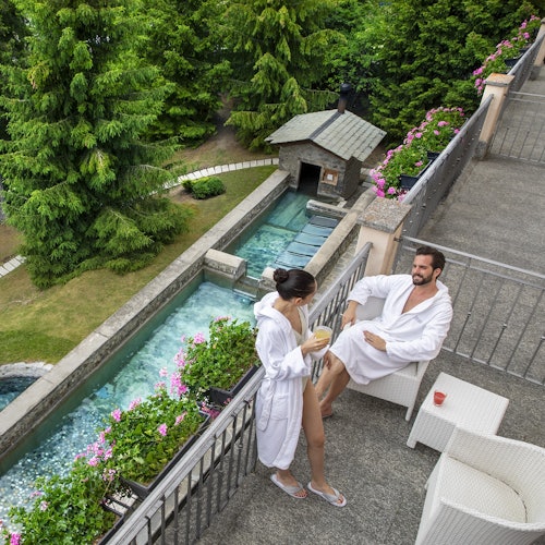 Voucher per i biglietti di QC Terme Bagni Nuovi Spa a Bormio