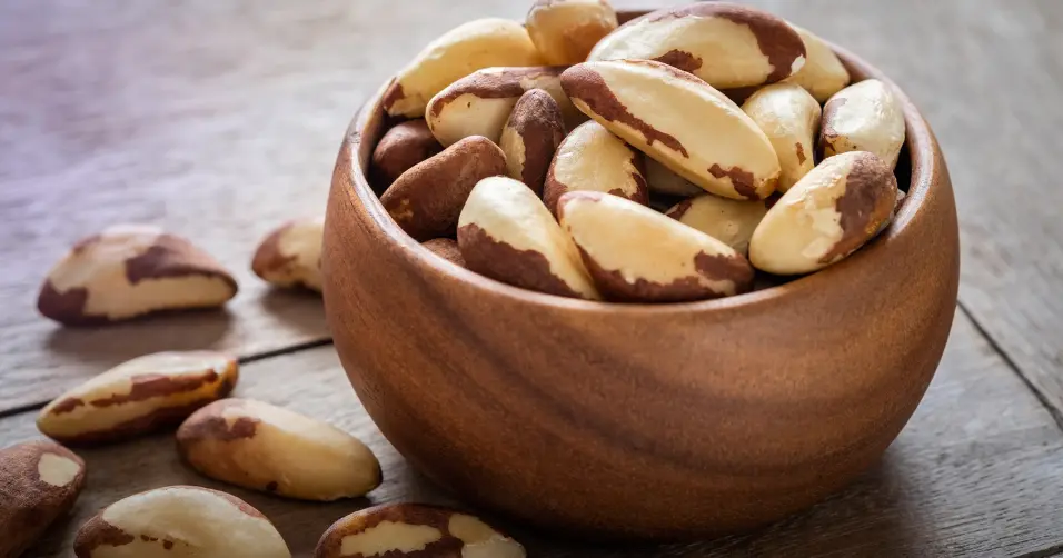 Selenium is a mineral that supports thyroid function and antioxidant defense.