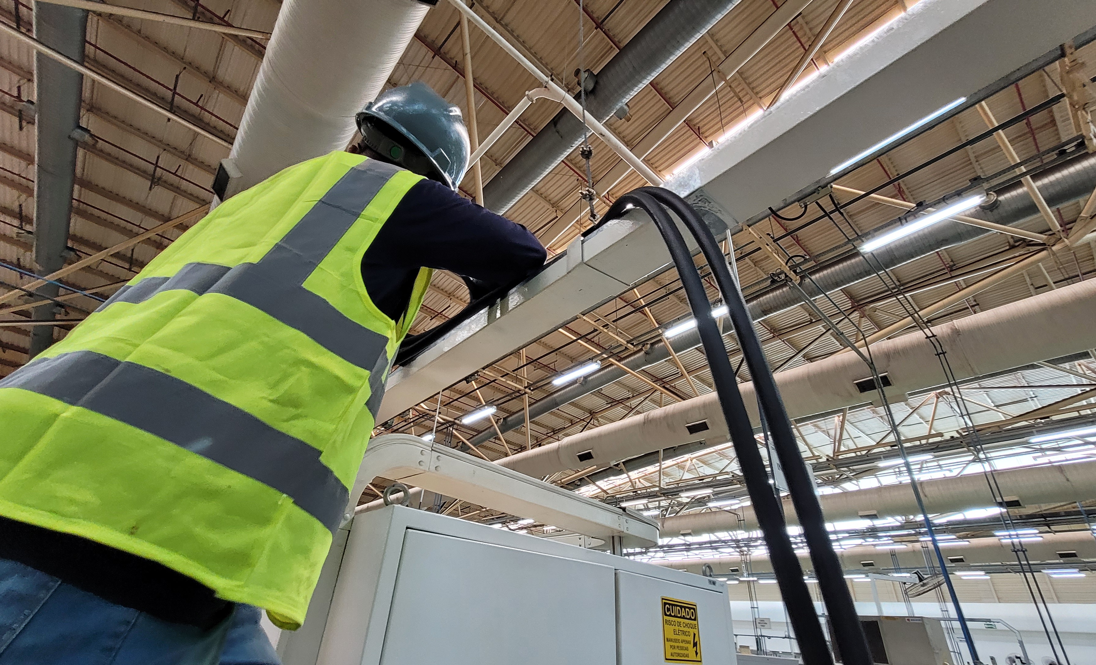 Blue chemical Solution beaker