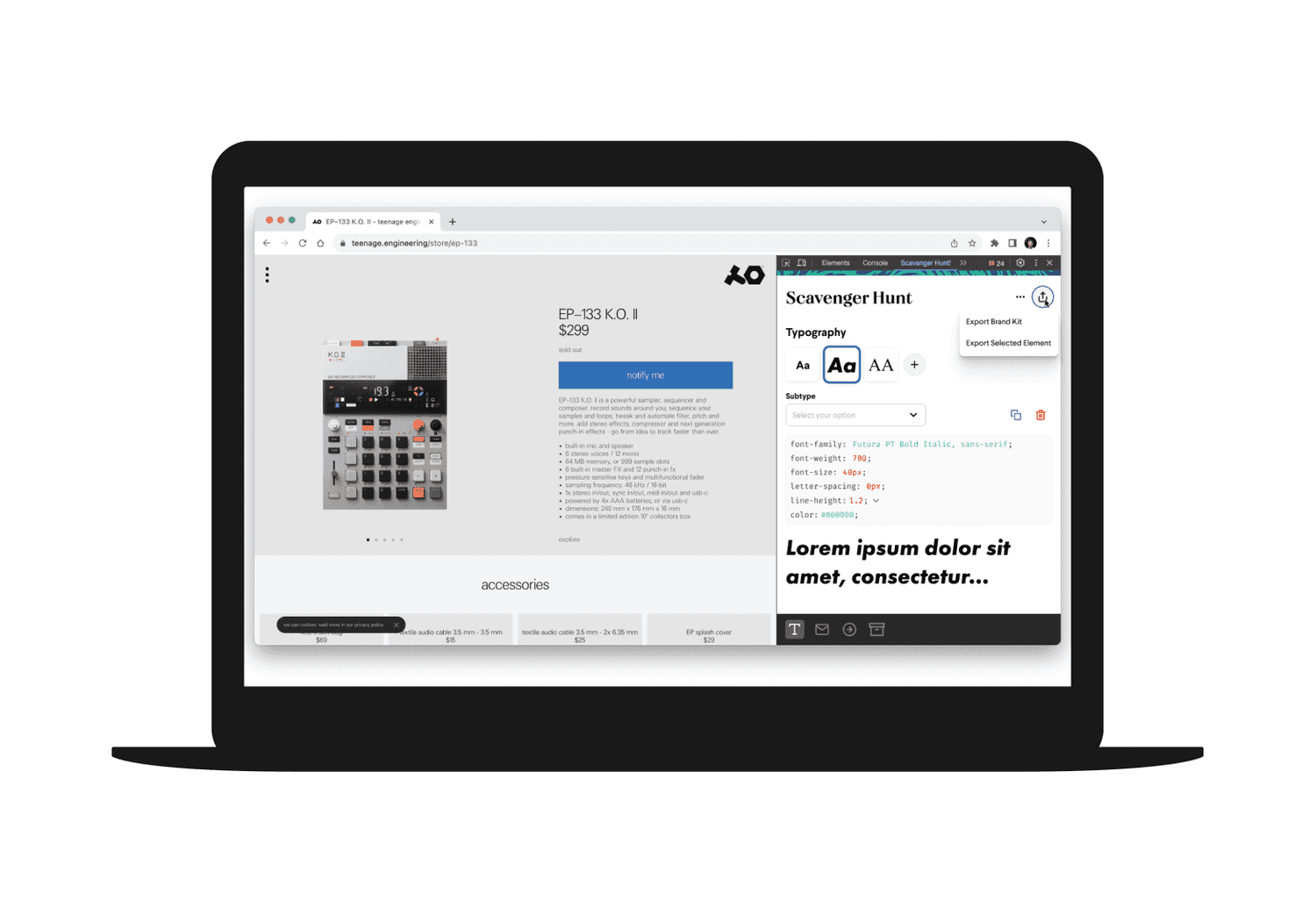 Smartphone displaying data analytics, colorful illustration background