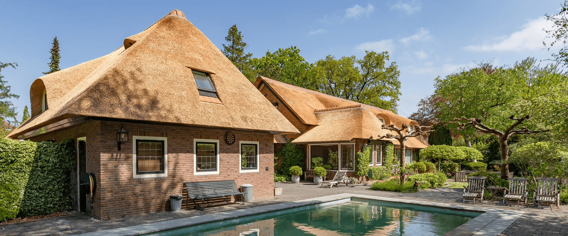 Overzichtsfoto van project Hamming - Rietdekkersbedrijf van Dijk Putten
