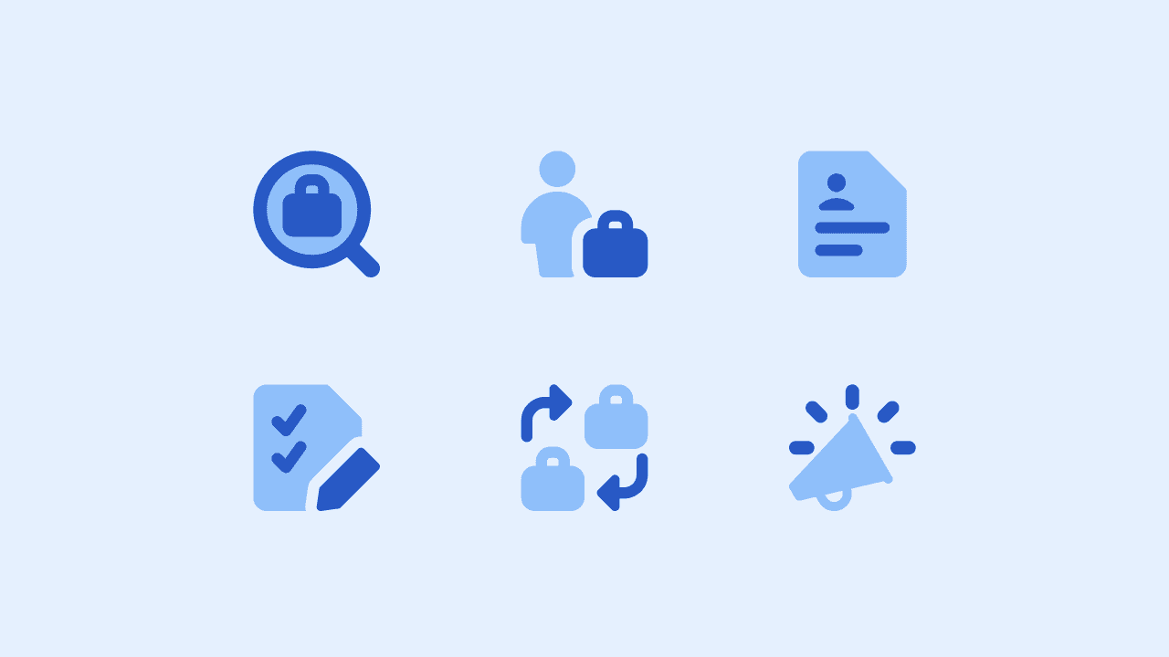 Core Flat Business Icon Set