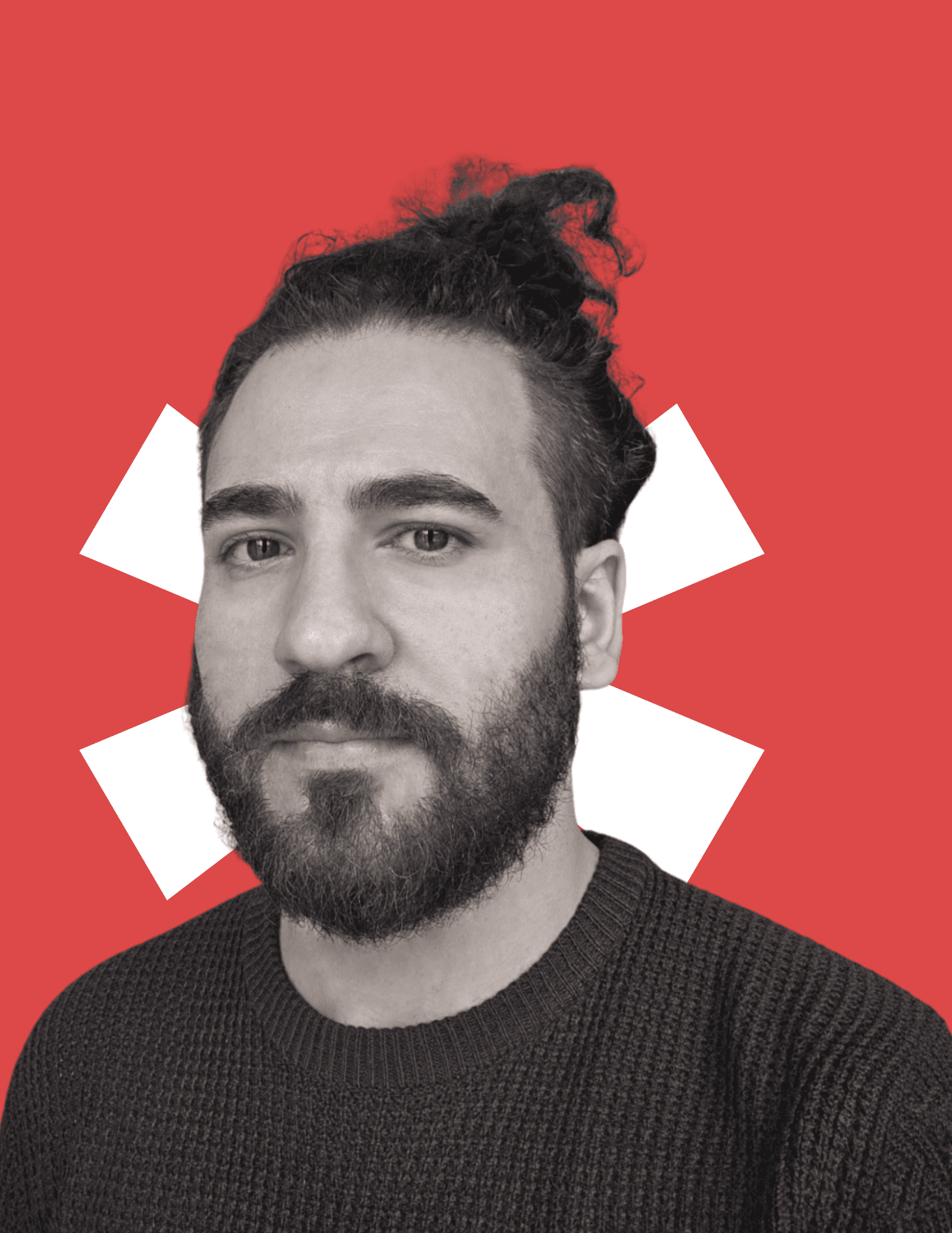 Portrait of portfolio creator