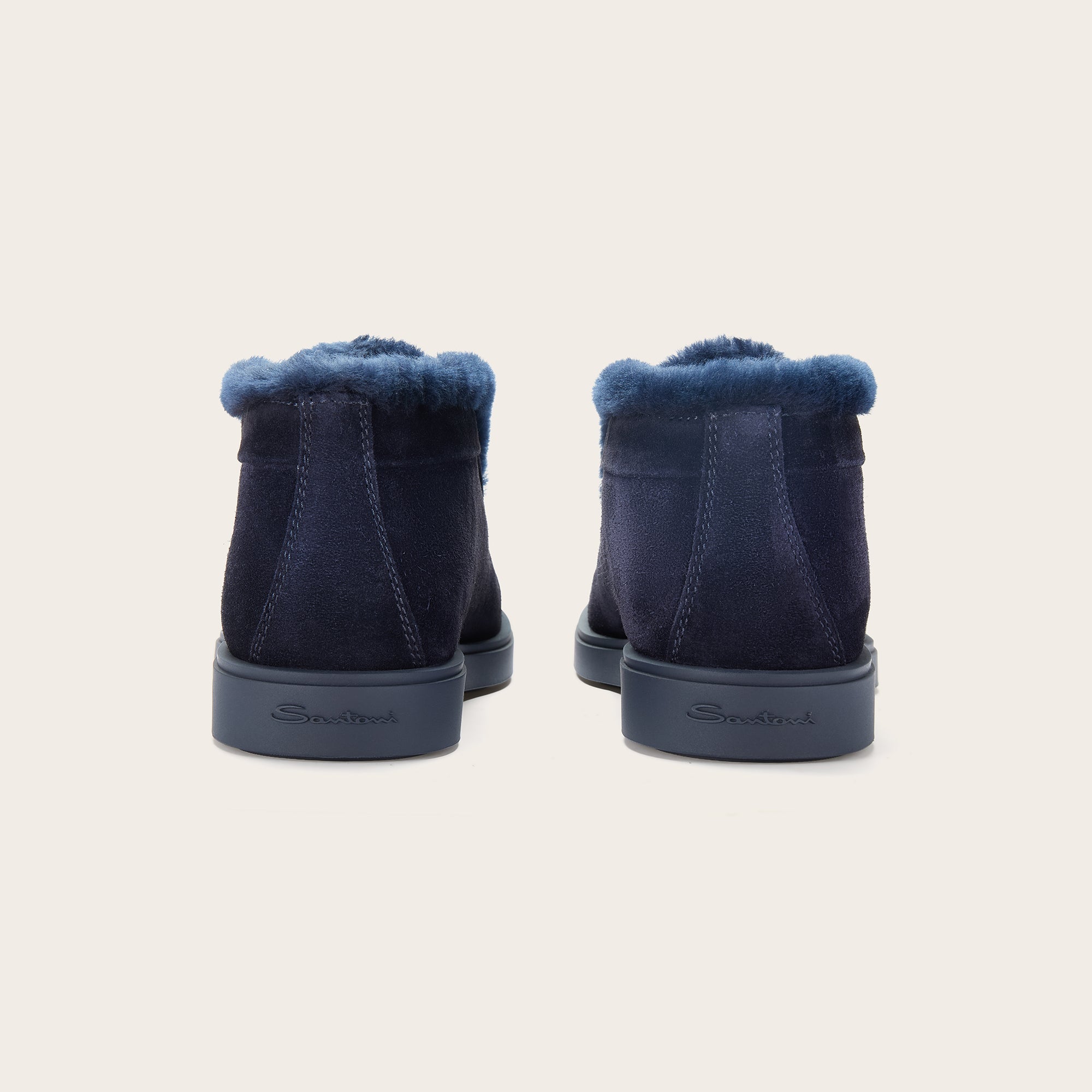 Men's Desert Boot with Fur - Mandelli UK