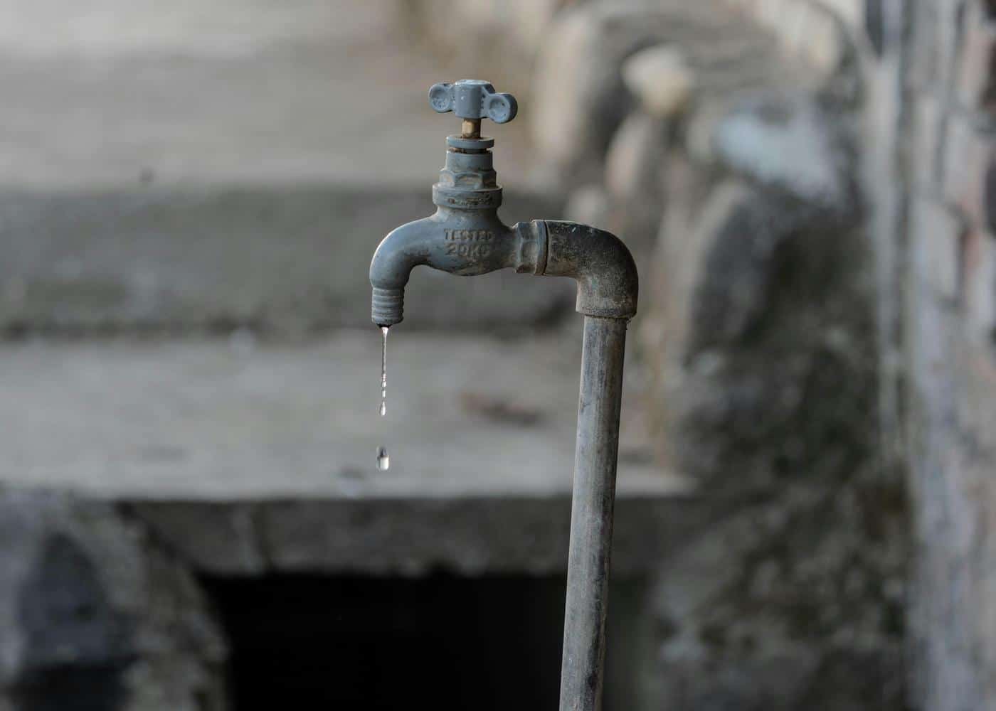 Scarcity mindset - image of a dripping tap