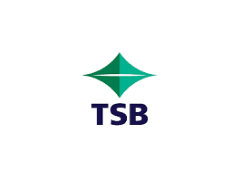 Logo of TSB bank.