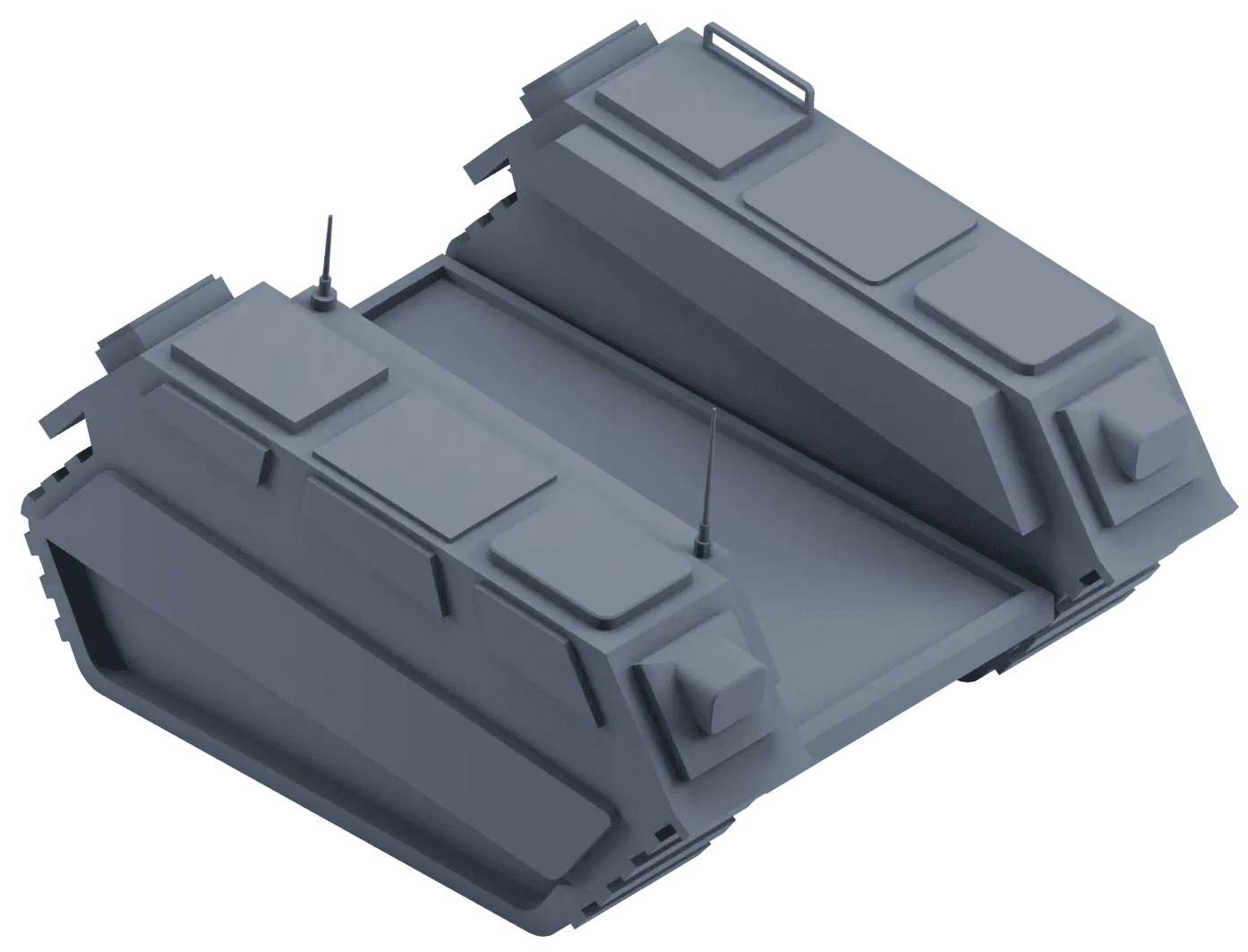 UGV 3d render