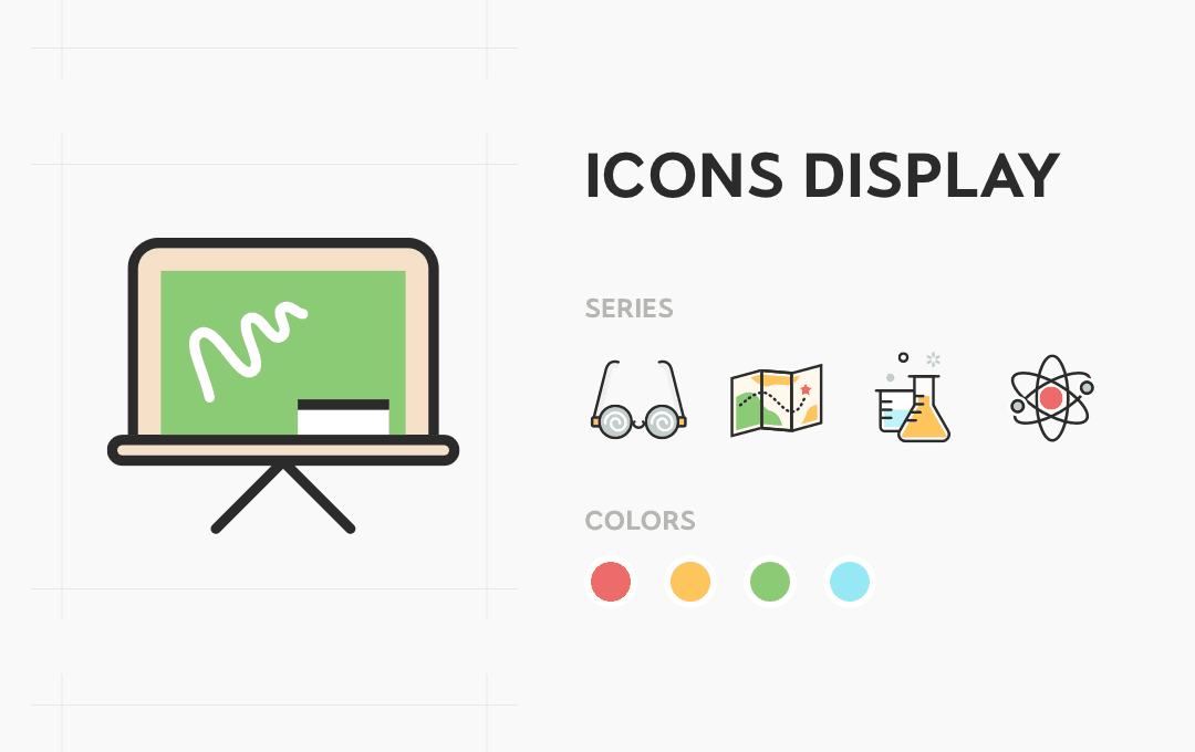 图标展示设计稿