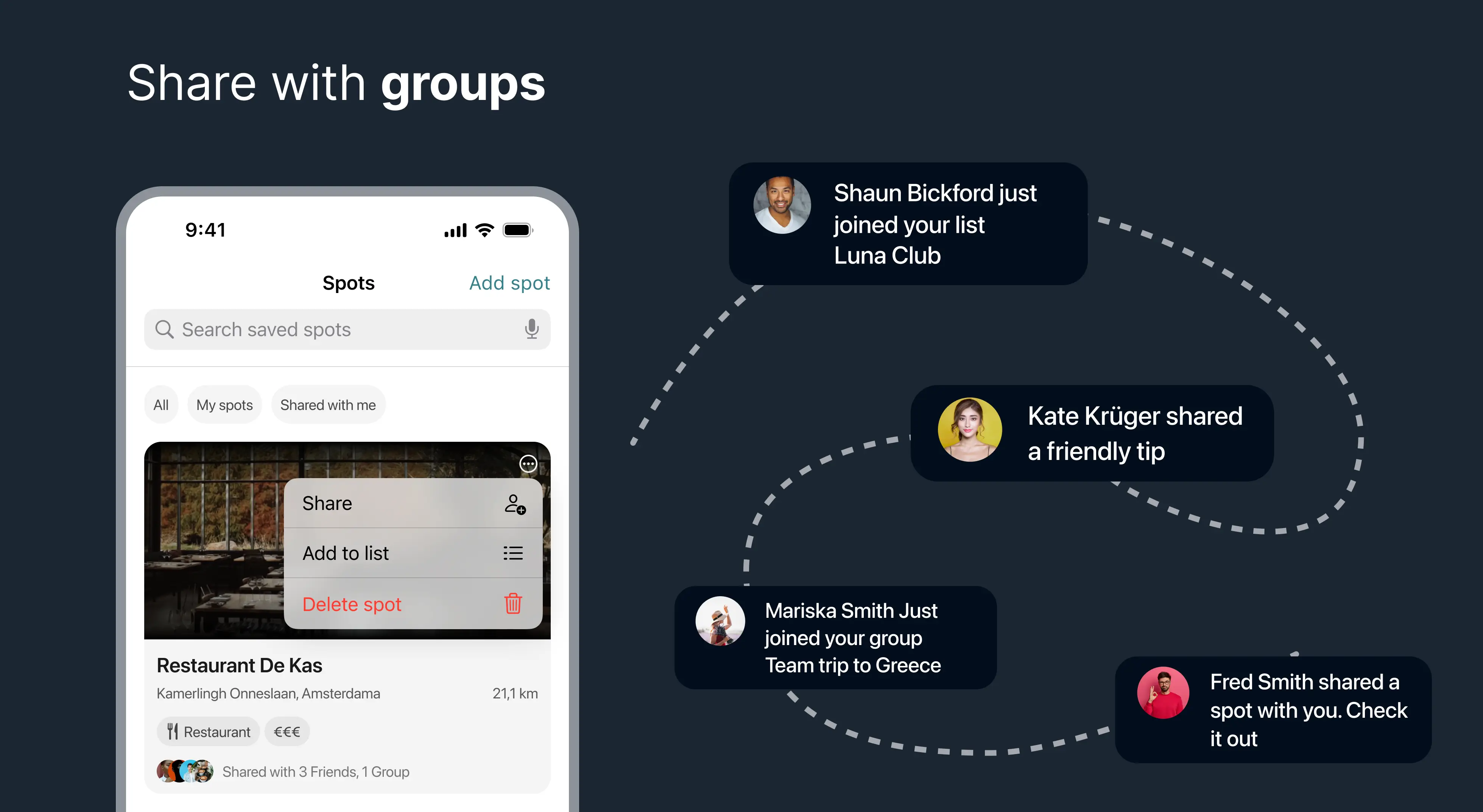 The colour scheme of the digital product