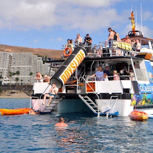 莫羅哈布爾:玻璃底船之旅 + 莫羅哈布爾的午餐門票