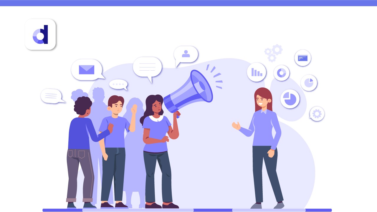 Sales rep responding to a lead notification on a mobile device with high speed