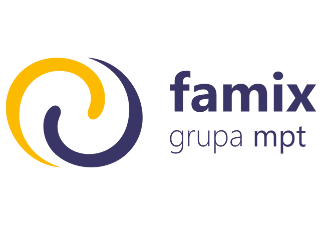 Logo partnera handlowego Famix