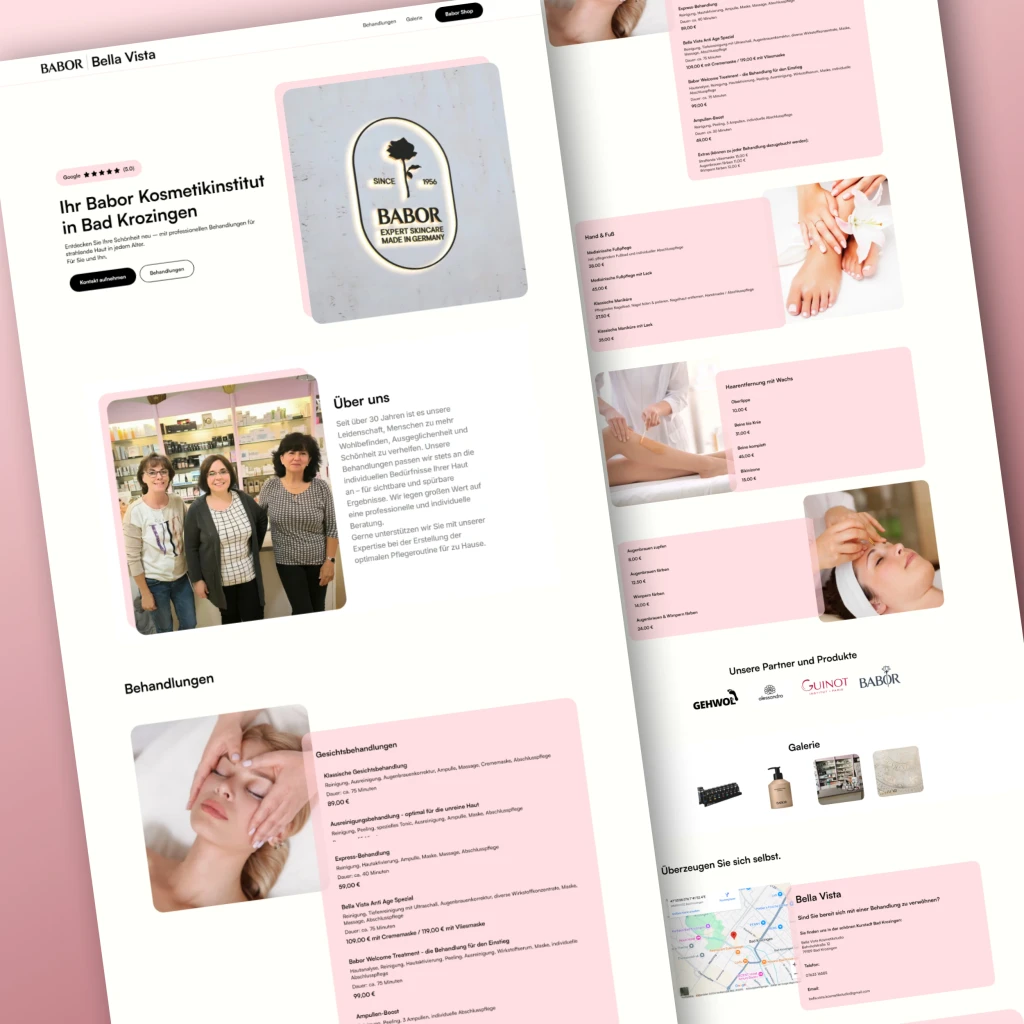 Showcase von Beauty Lounge