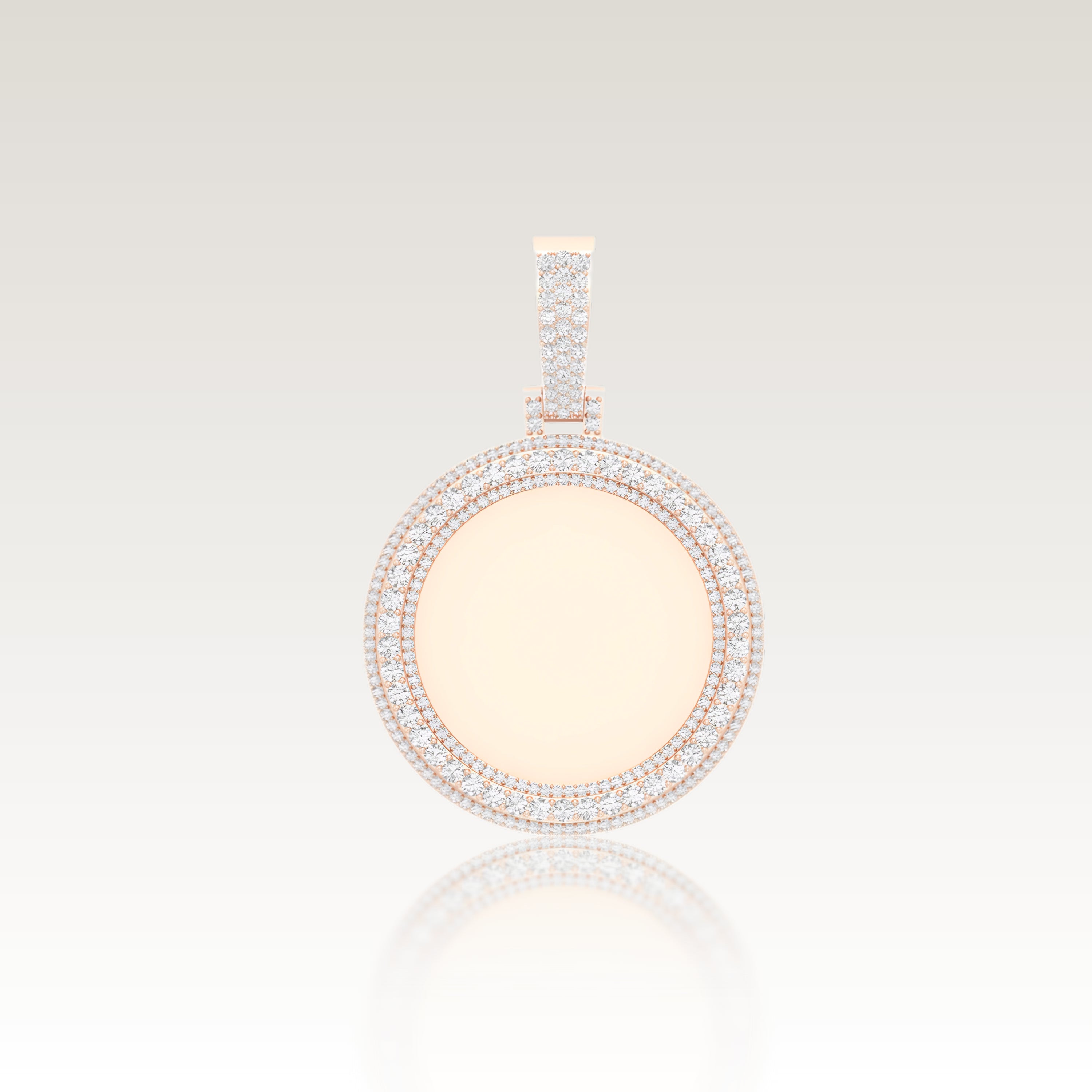 SAINT' Tennis Pave Pendant image 0