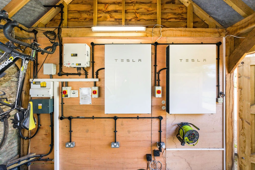 Battery storage solution by Chiltern Solar in Oxfordshire