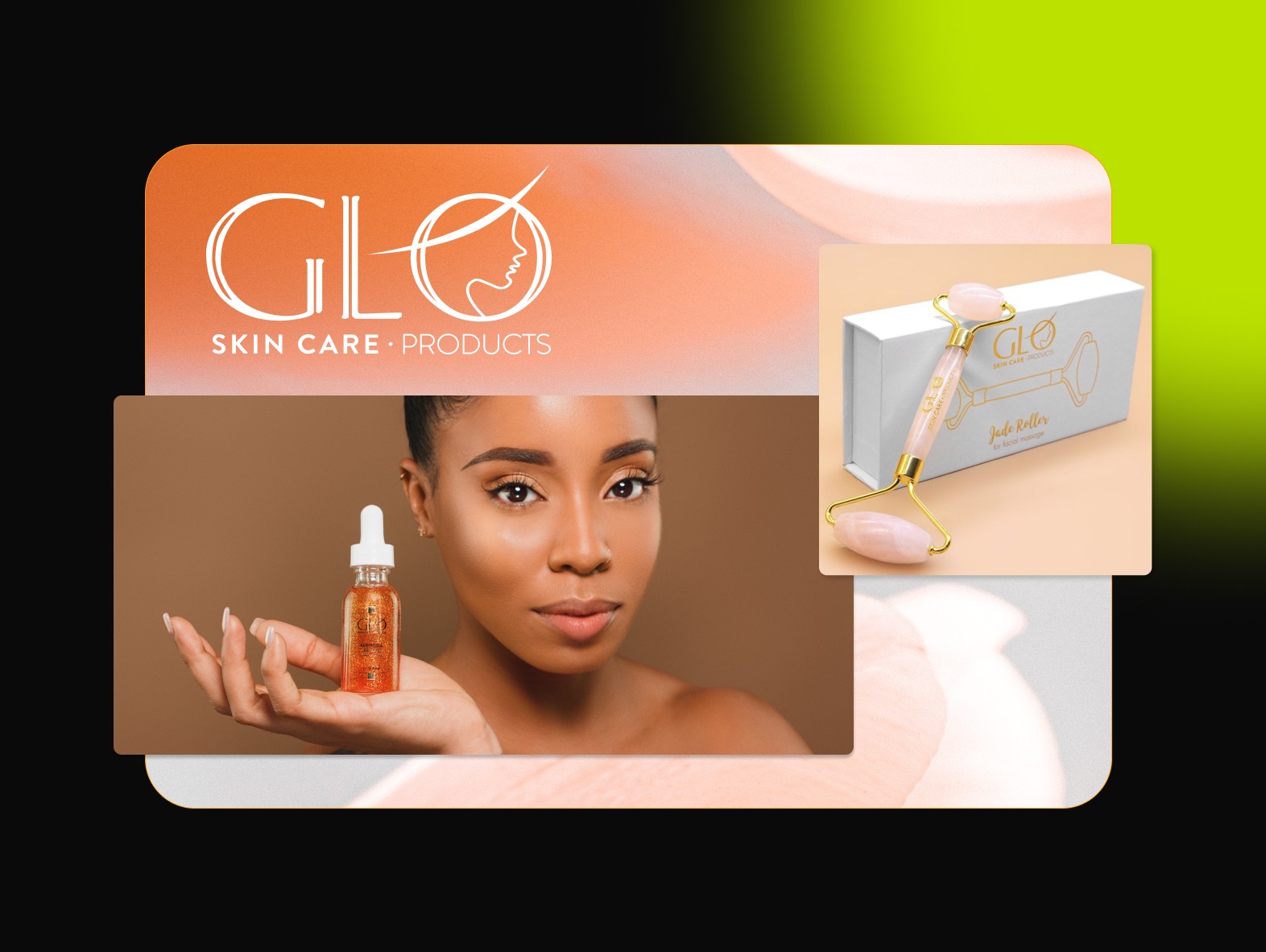 Glo Skincare Logo & Branding