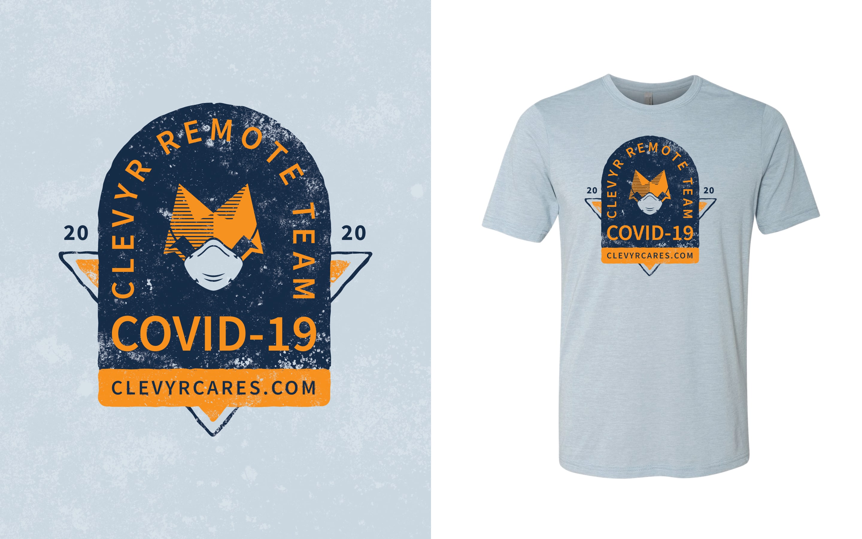 Covid-19 Tshirt for Remote Team