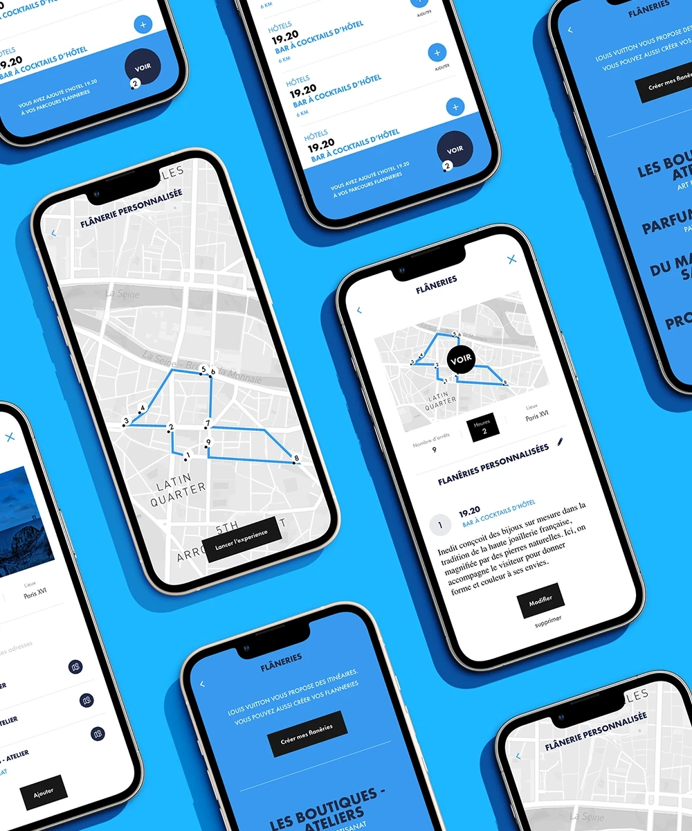 City Guides Experience Louis Vuitton App