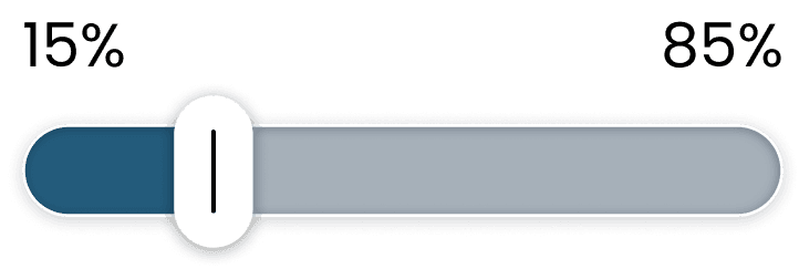 weighted 2-tone color selection