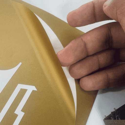 Brushed Finish Stickers