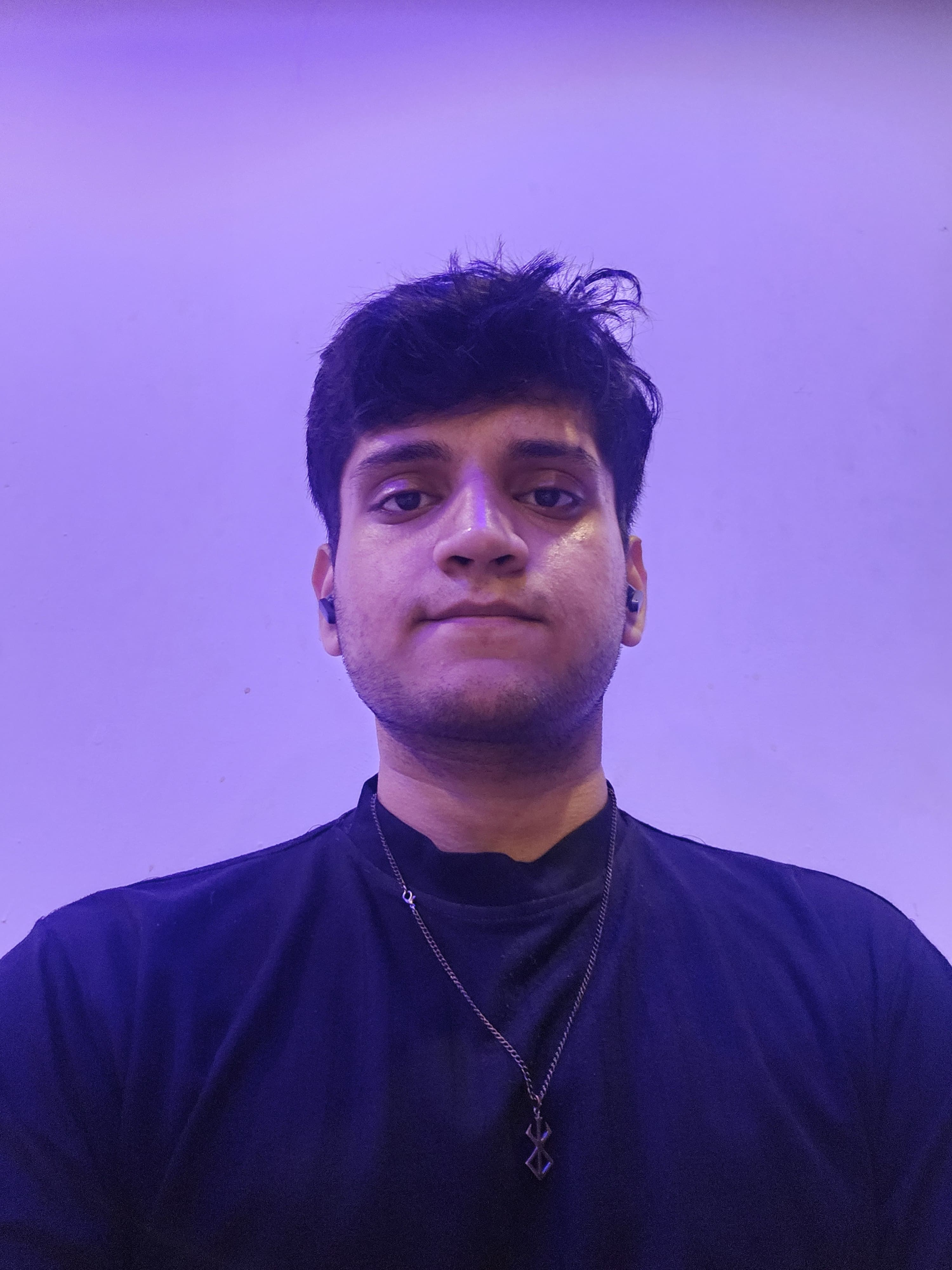 Woman with color palette