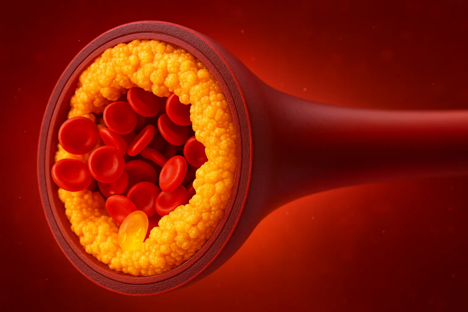 Cholesterol graphic showing LDL going down after adding oat beta-glucan, representing heart health support