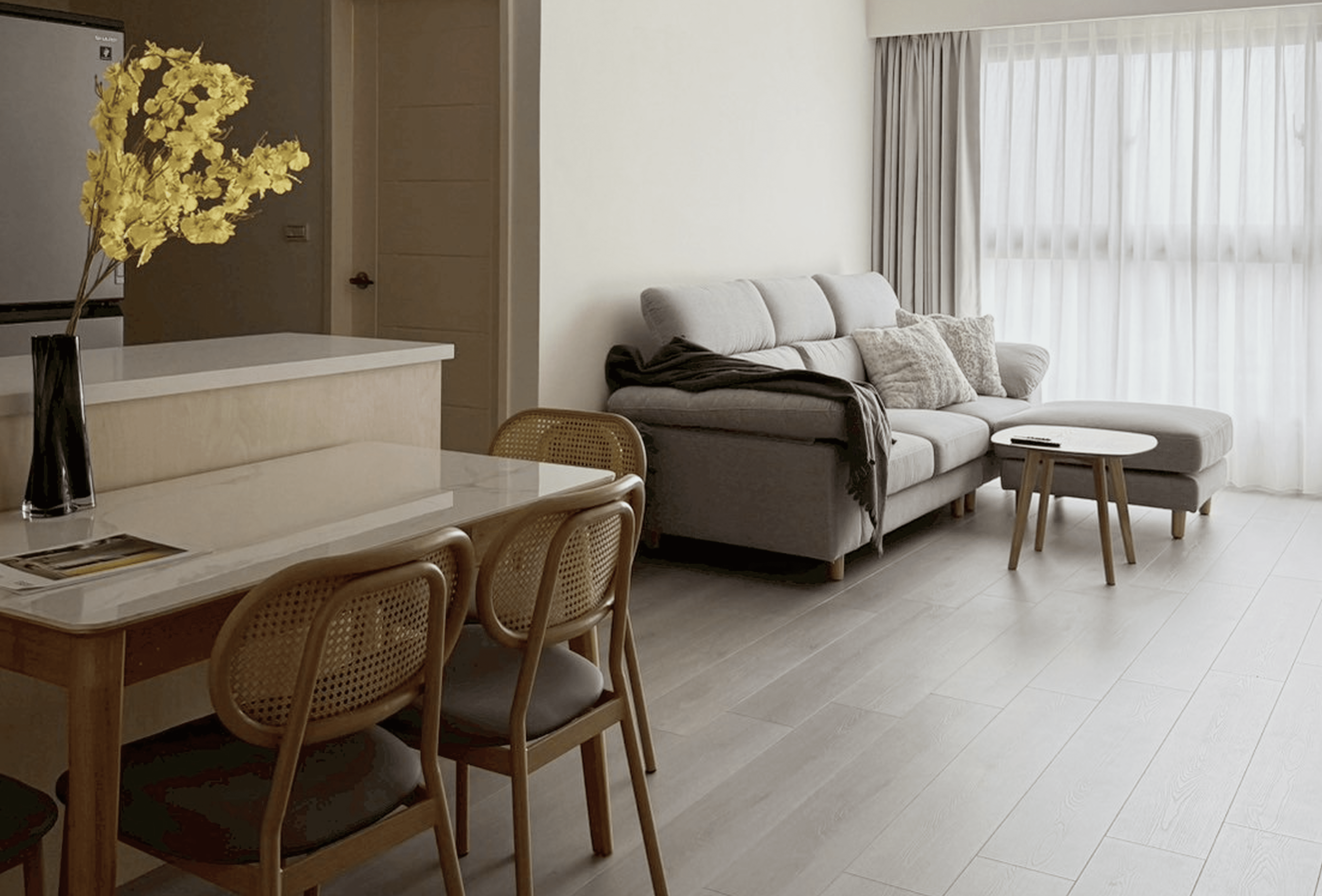 Image of a modern interior design space.