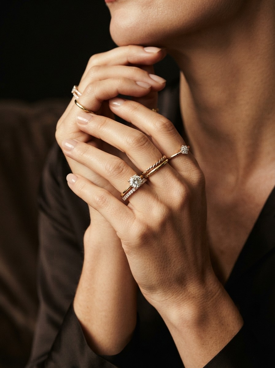 AUREUM campaign — Rings, in hand