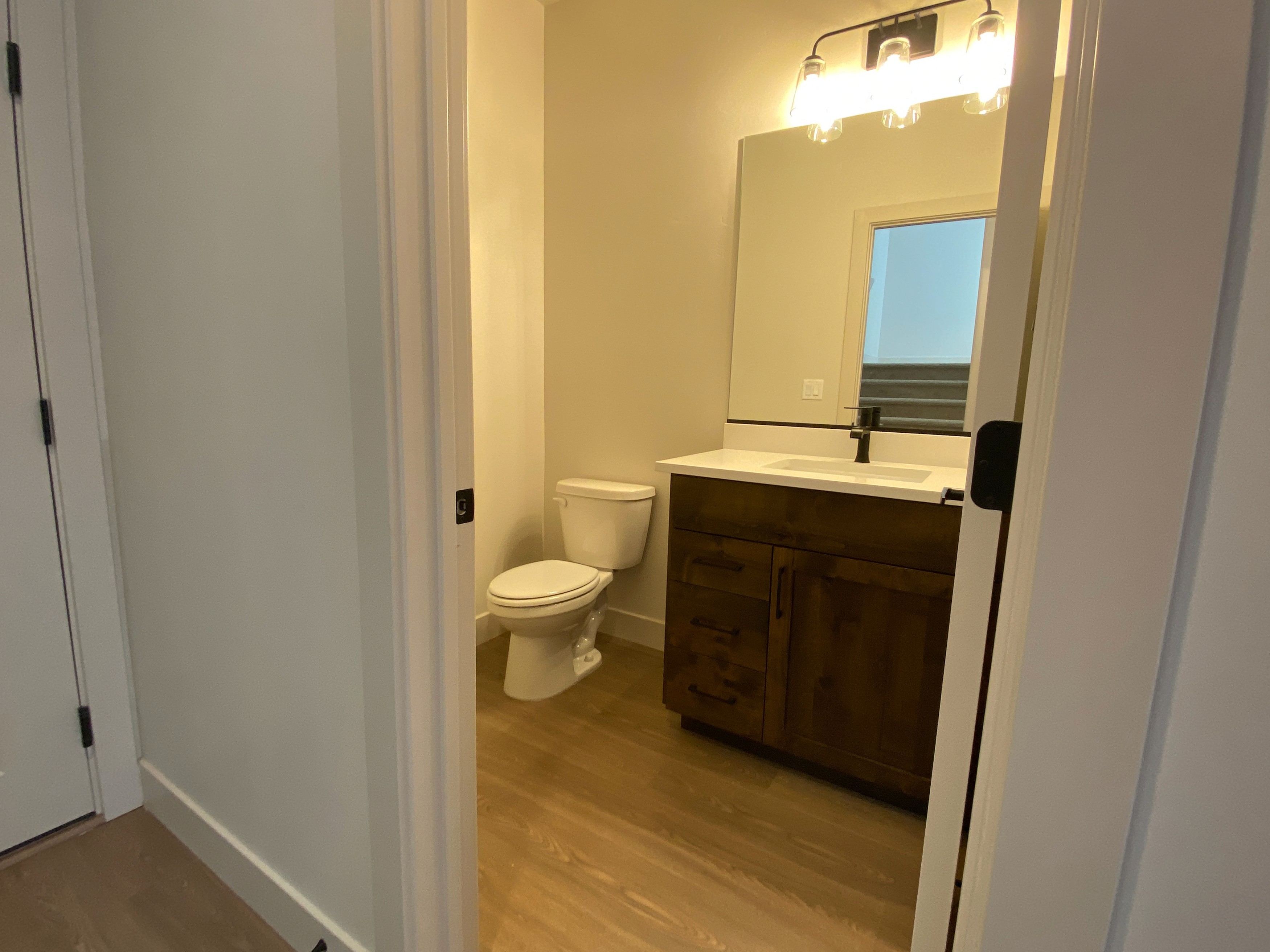 Bathroom in a Hurricane, Utah duplex with modern fixtures and clean finishes.