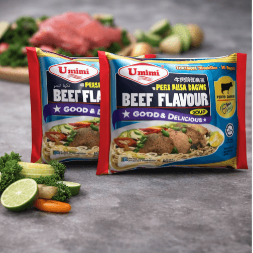 Umimi Instant Noodle - Beef Flavour