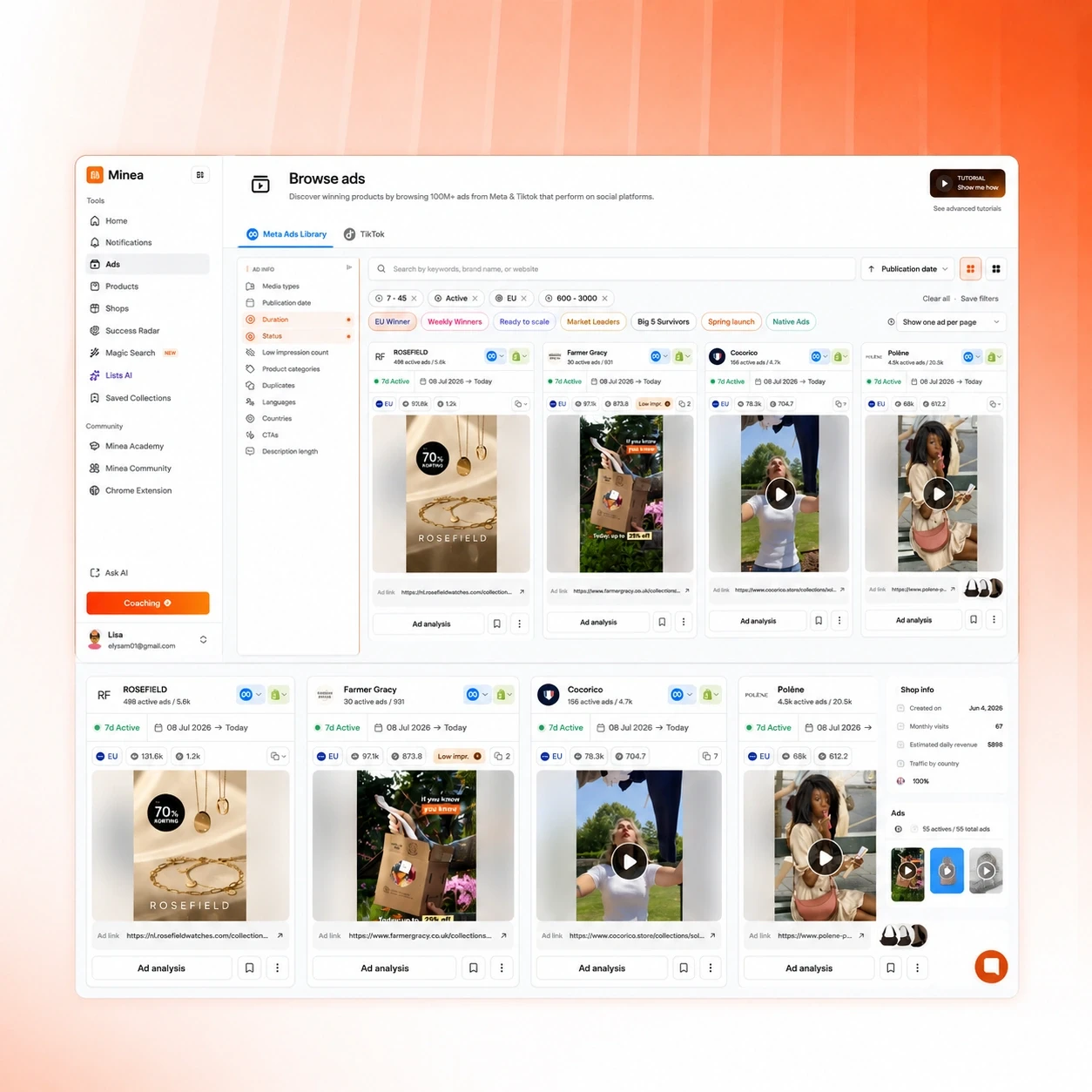 Visual Similarity Search for Ad Creatives