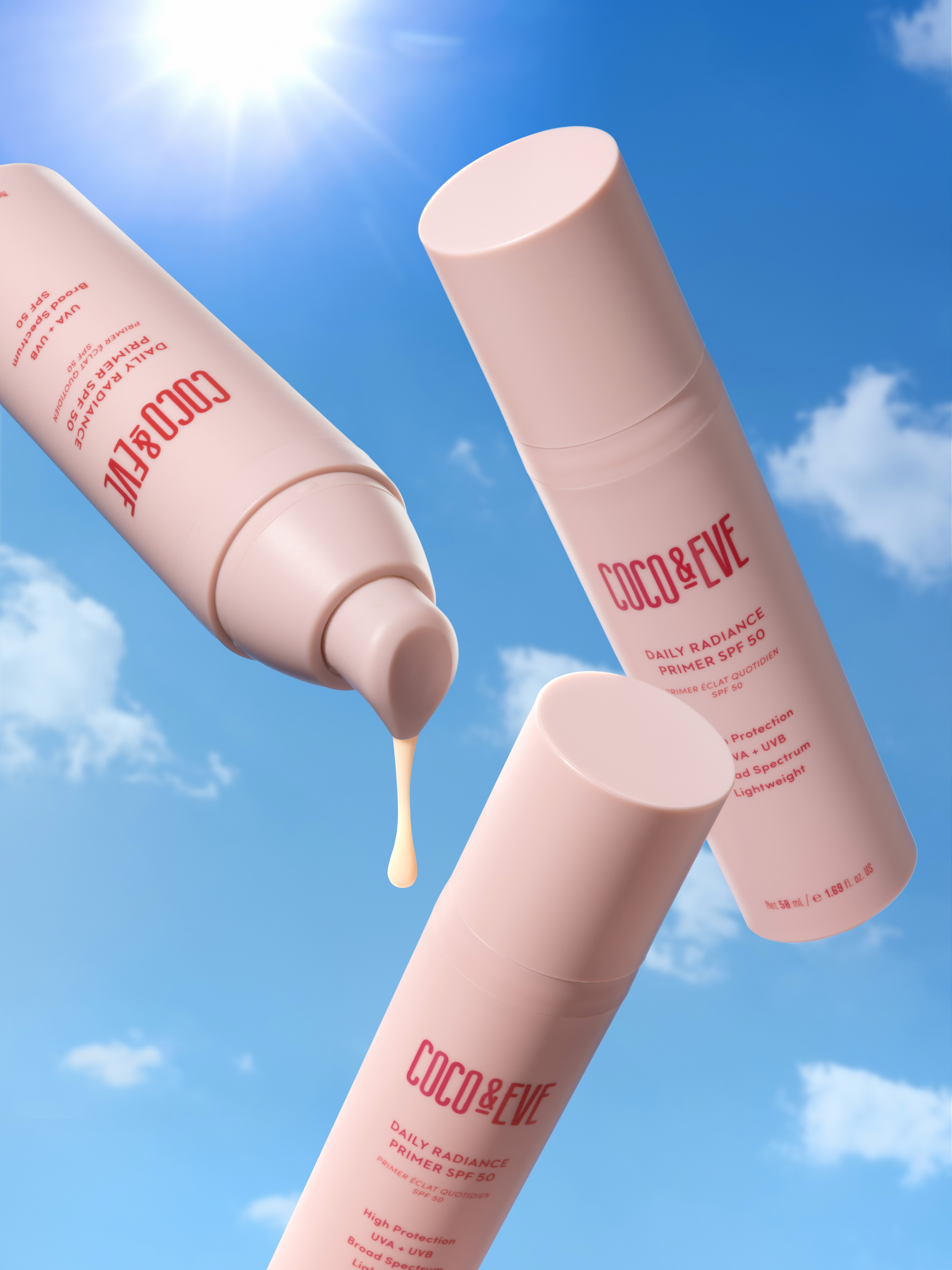 Coco & Eve SPF Primer Art Direction Still Life Photography