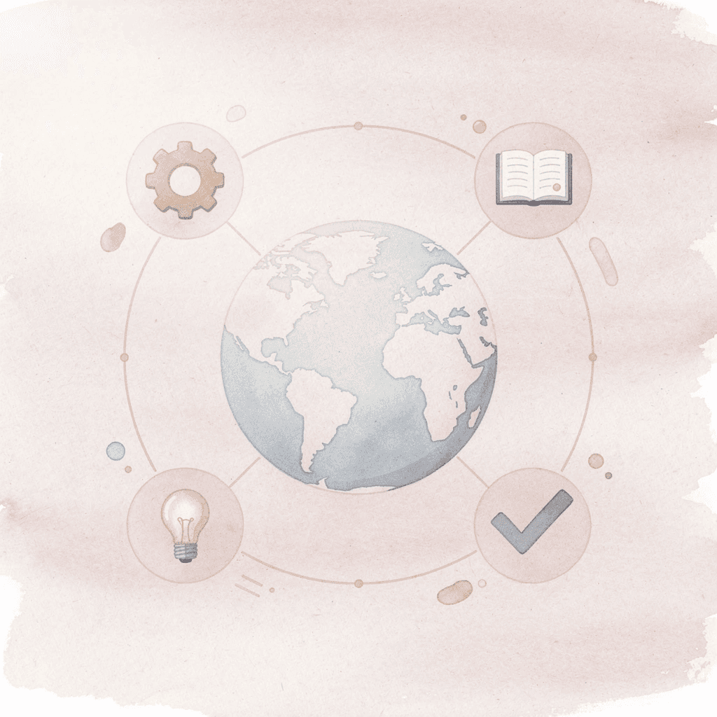 Hub diagram showing Arabic dialects branching from a central source