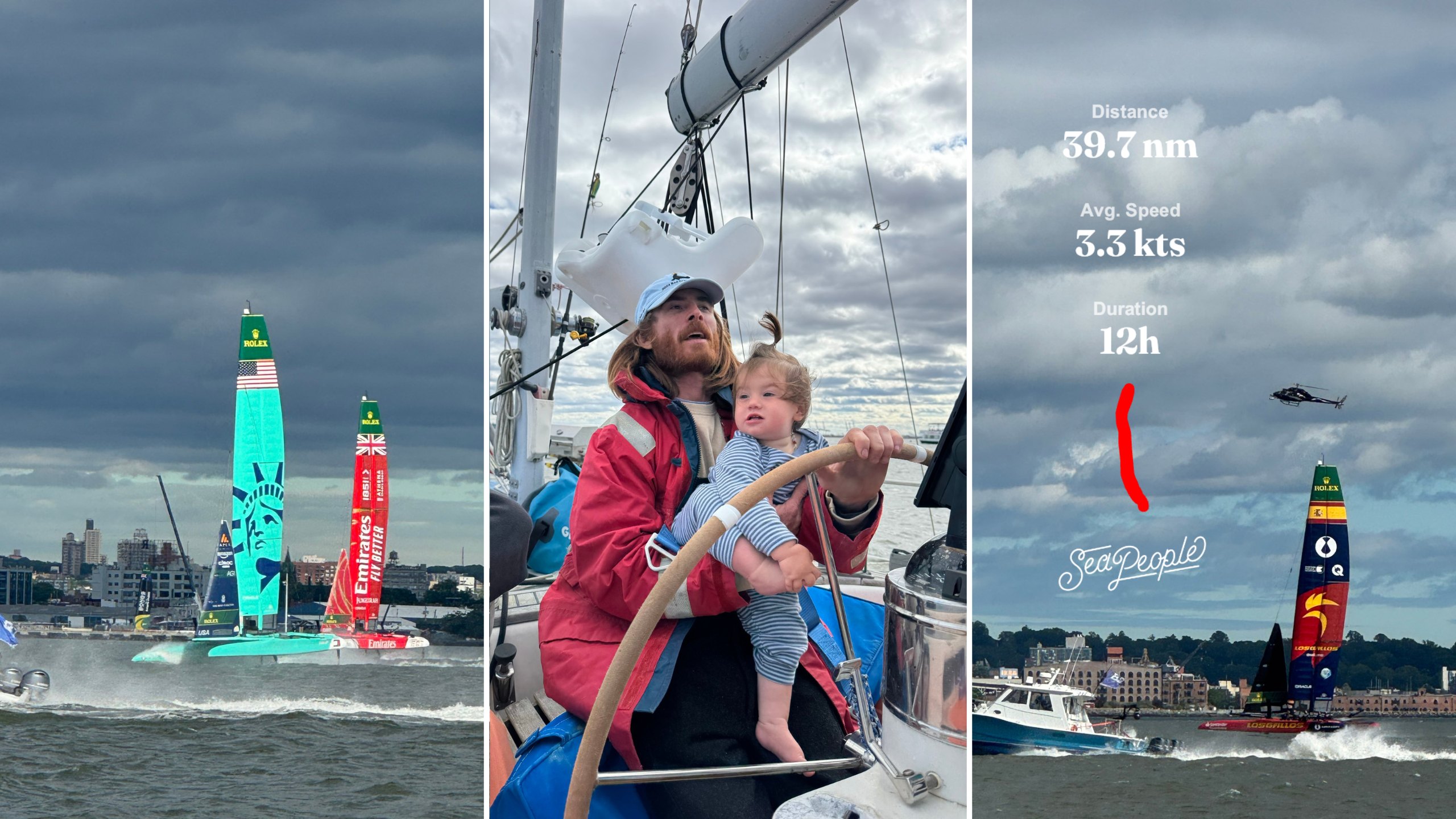 SeaPeople Trip Card from the GP race in New York