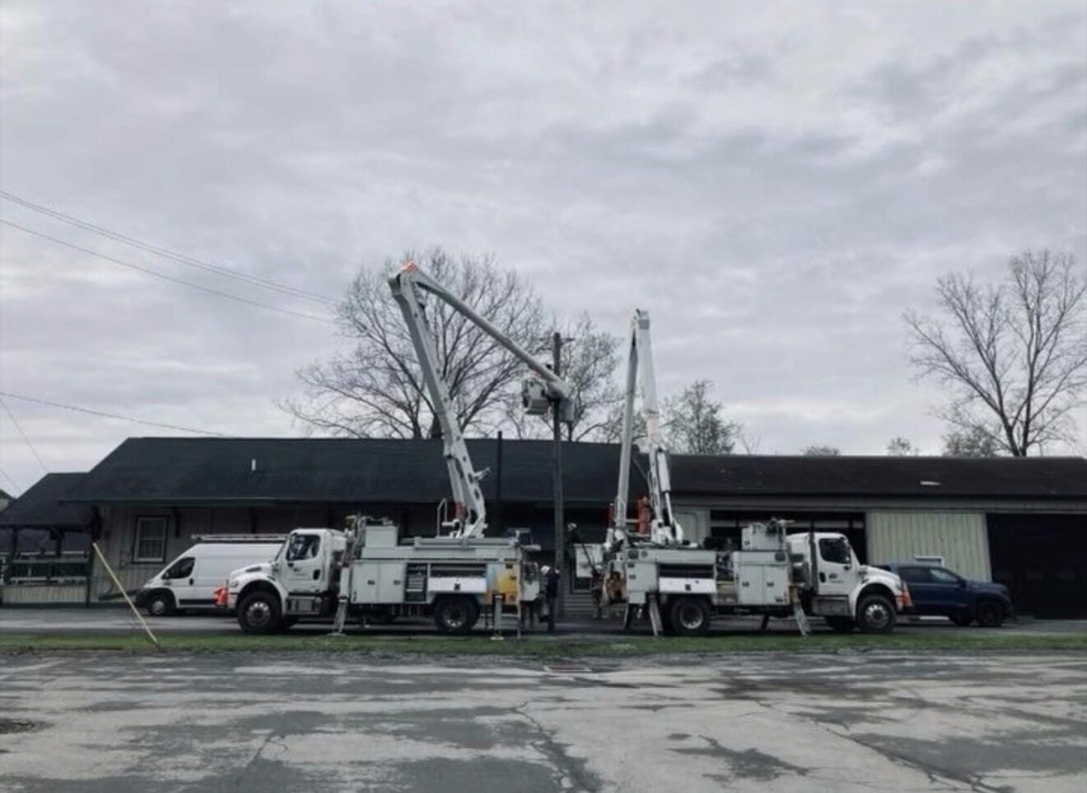 We schedule to install
