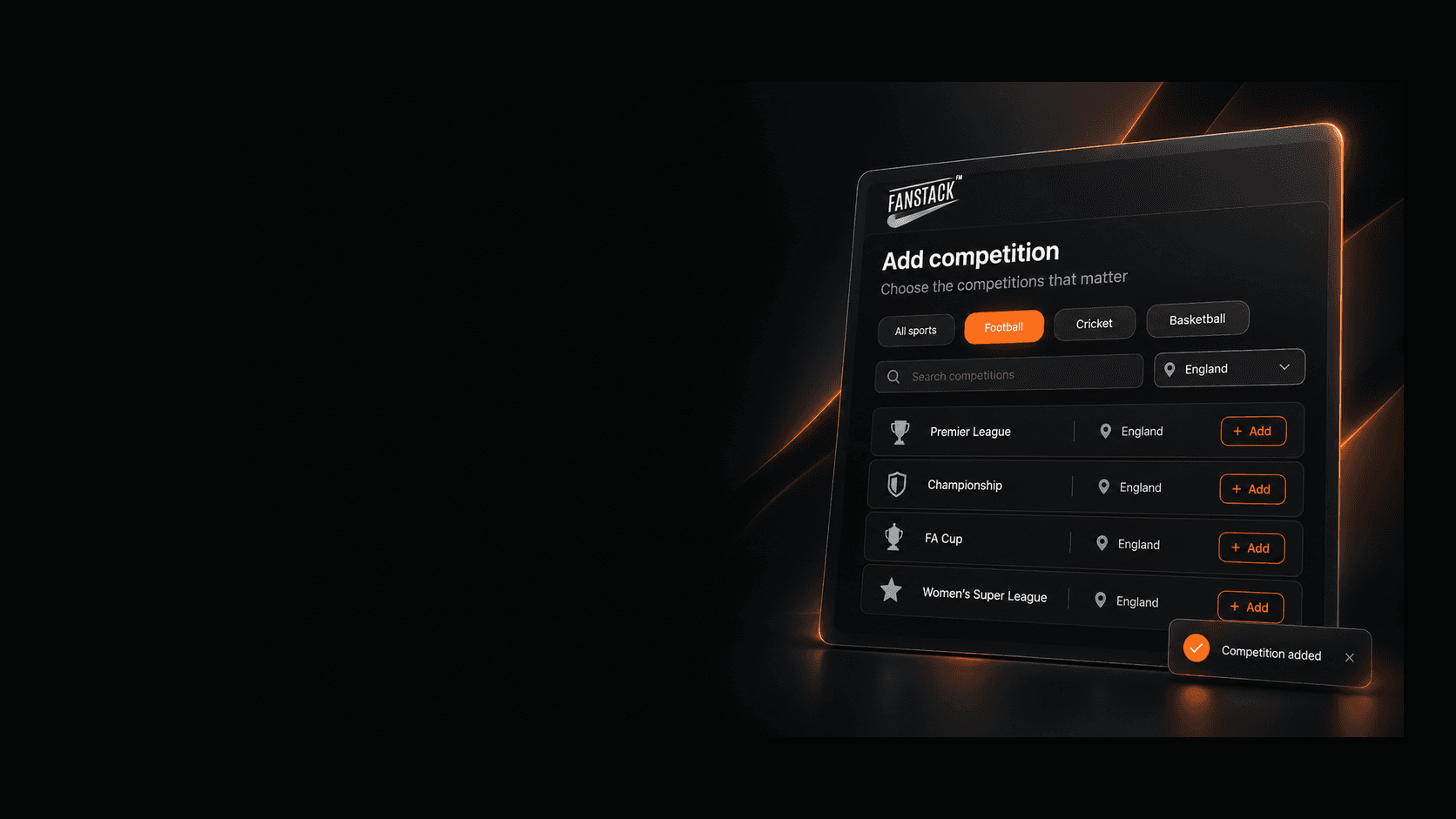 FanStack platform for brands agencies sportsbooks and iGaming operators