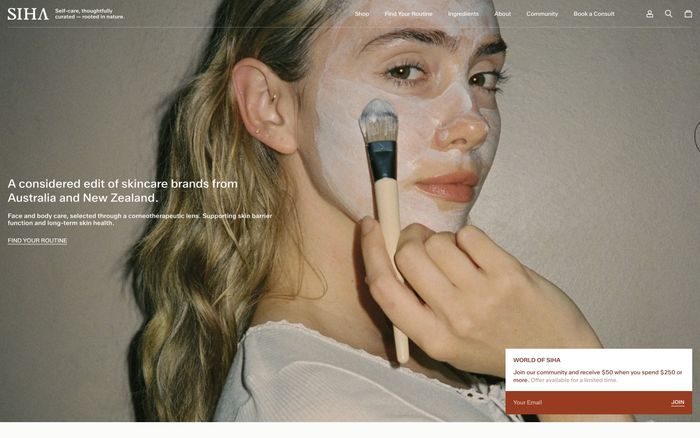 Example website