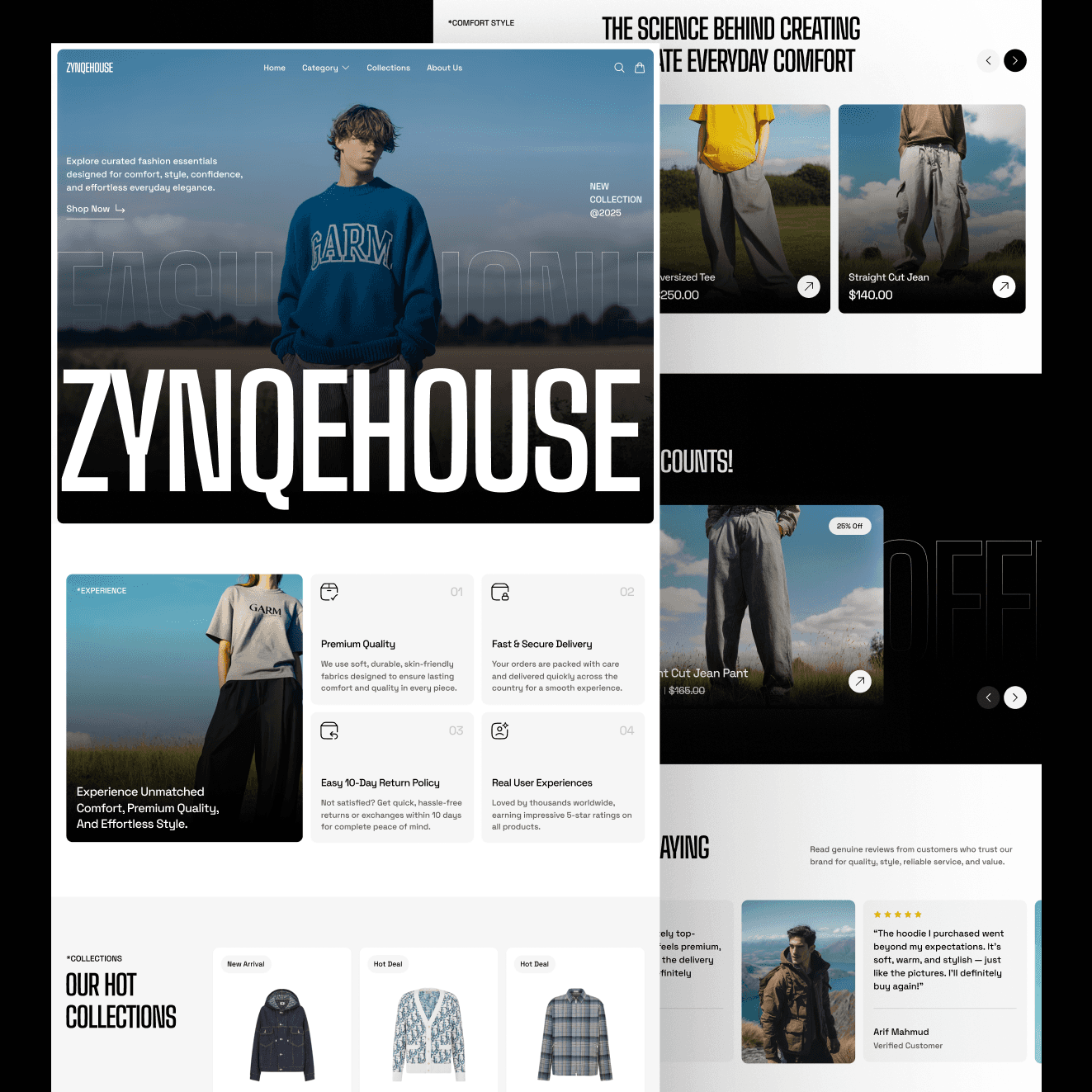 framer shopify template