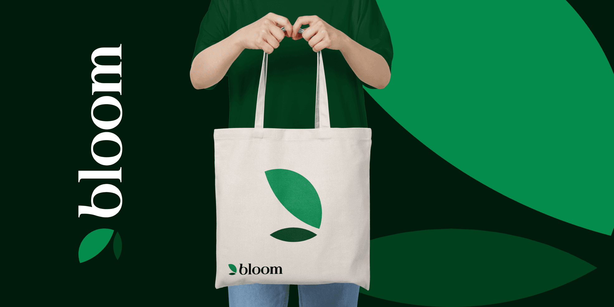 Logo display with bag mockup
