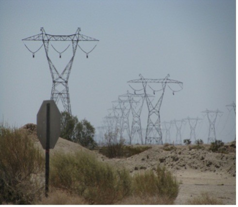 utility project electrical power lines