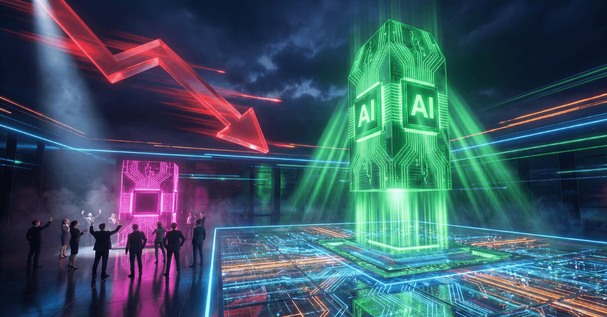 NVIDIA caiu 7%. O mercado comemorou o fim da era. Os números dizem outra coisa.