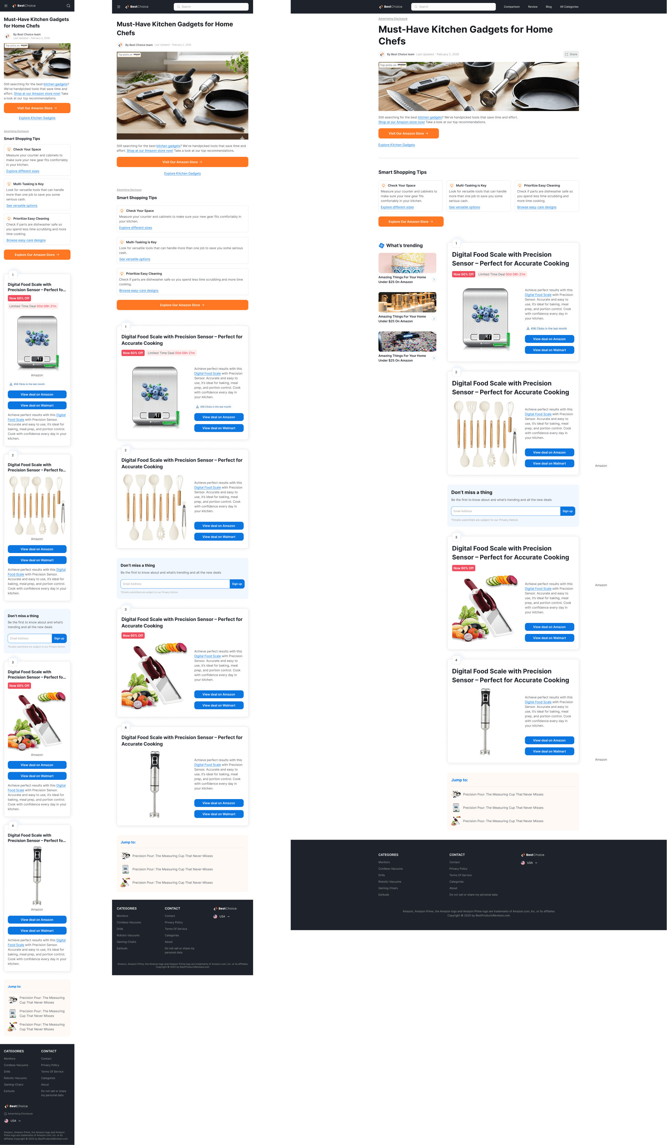 Project design screen